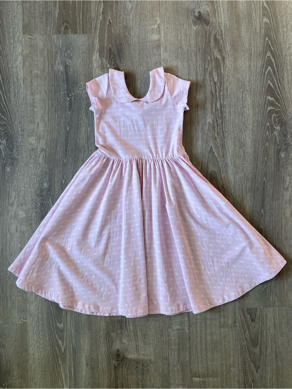 Alice + Ames Lilac Bow Peter Pan Ballet Dress